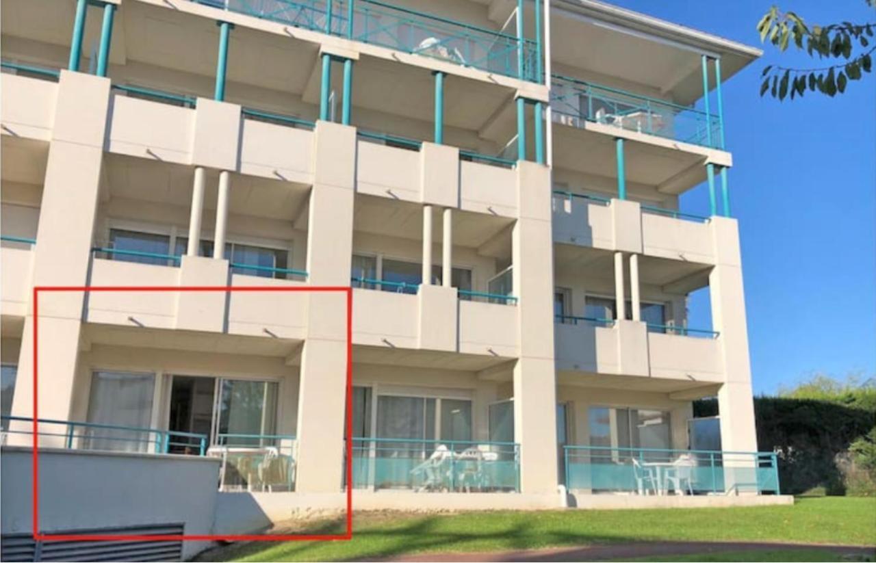 Studio Au Calme Avec Piscine, Face Golf, Parking Gratuit, Tout A Pied A 10Mn Centre Ville Ciboure Zewnętrze zdjęcie