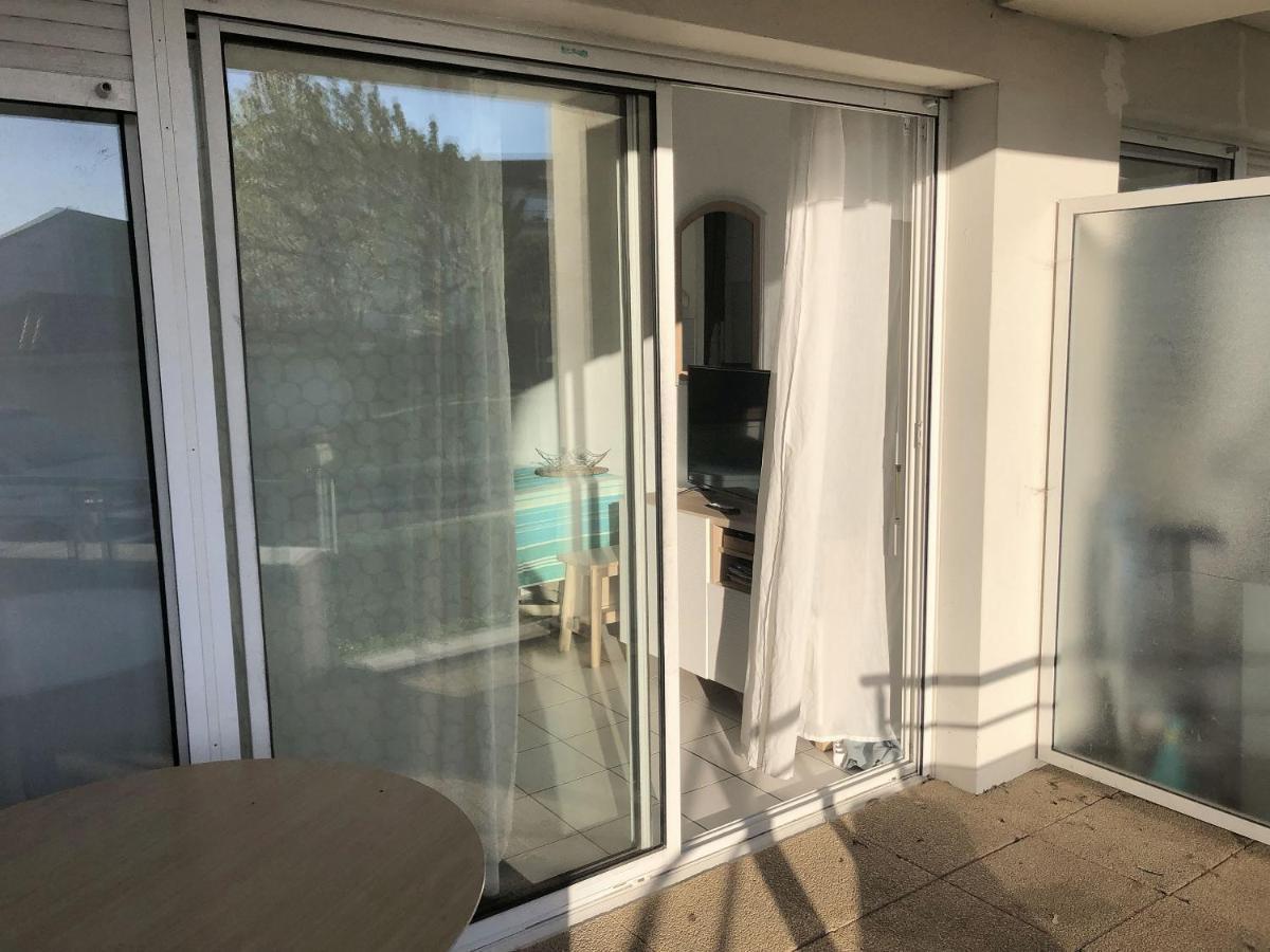 Studio Au Calme Avec Piscine, Face Golf, Parking Gratuit, Tout A Pied A 10Mn Centre Ville Ciboure Zewnętrze zdjęcie